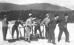 Eisbereitung mit dem Hobel